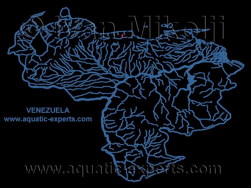 mapa rio guaire